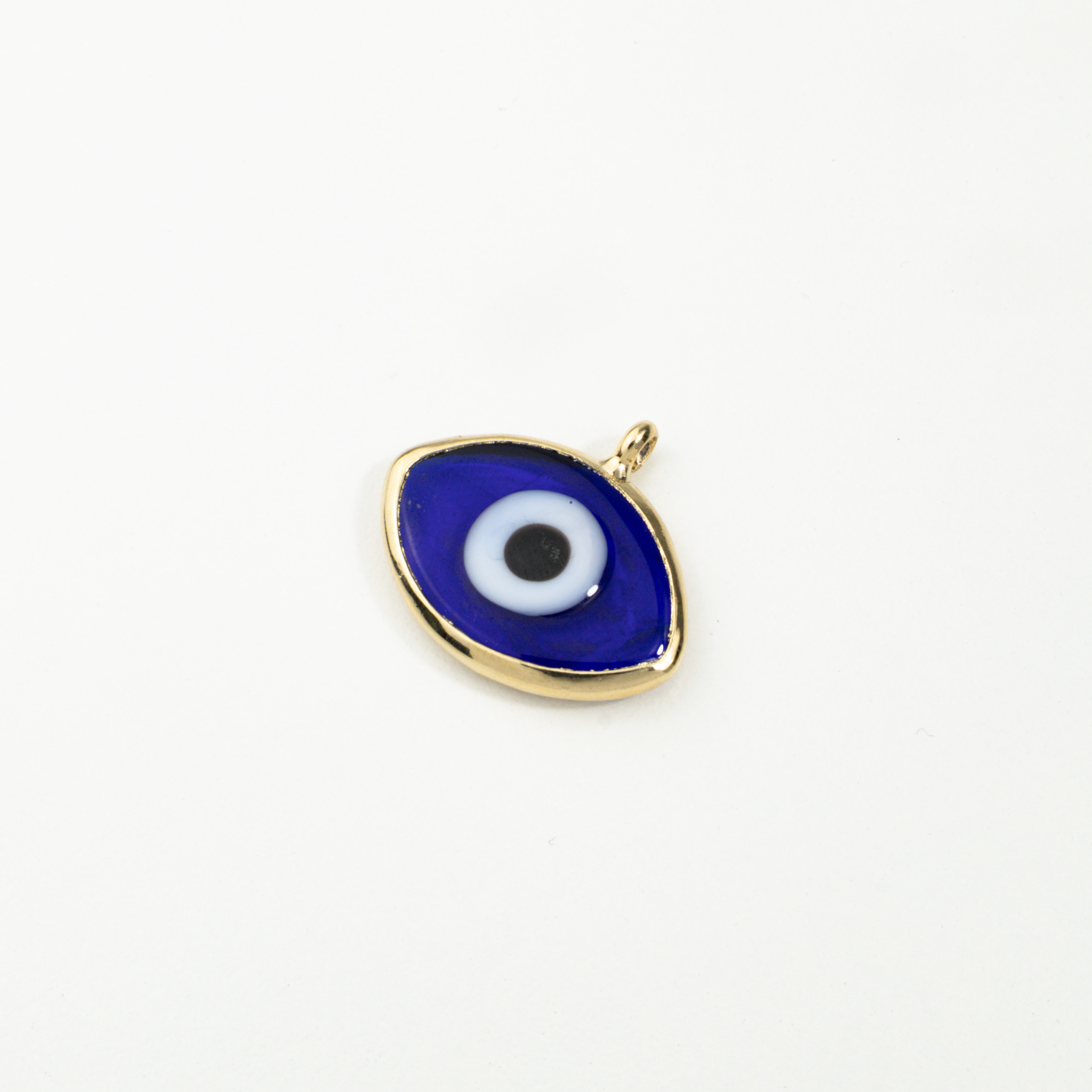 9492 Blue Oval Eye Bizel Charm